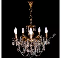 Бронзовая люстра Италия на 5 ламп